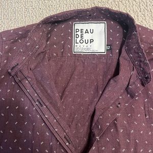 Peau De Loup Button Down